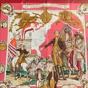Hermès Marquis de Layfayette Scarf- NWT